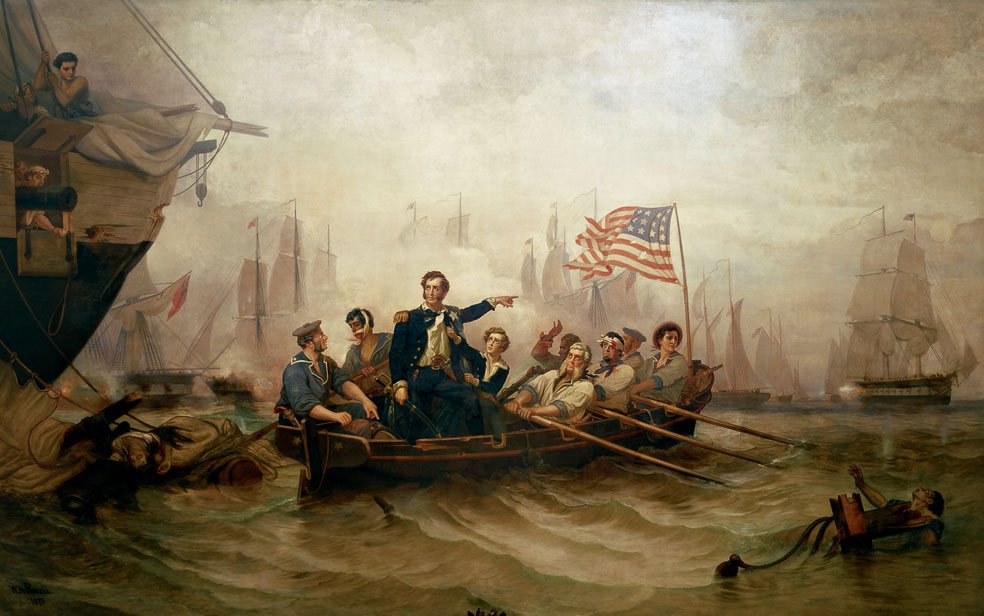 Perry's victory on Lake Erie, 10 September 1813